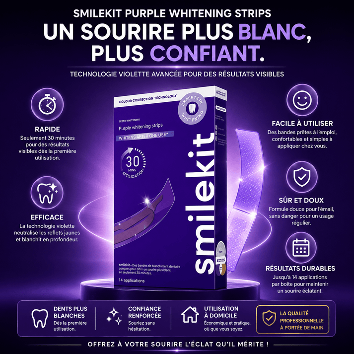 SmileKit™ Blanchiment Dentaire Instantané